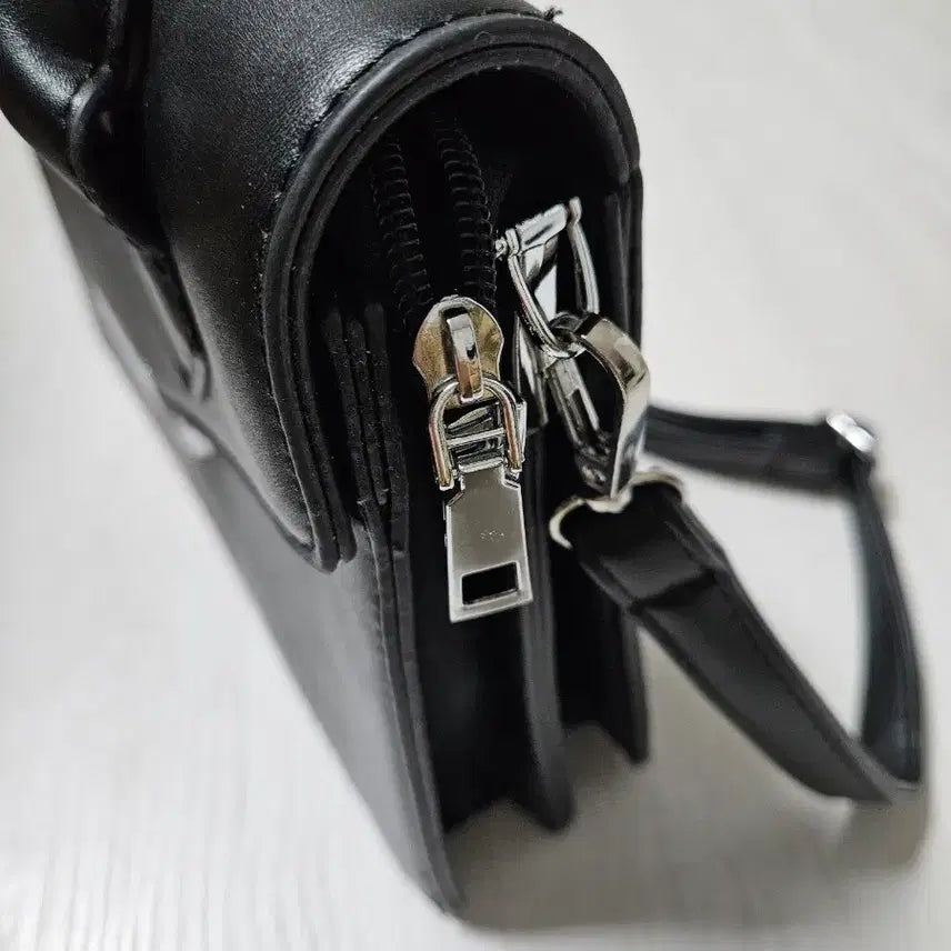 [BUNJANG] Black Tote &amp; Crossbody Bag / (새상품)블랙 토트&amp;크로스백
