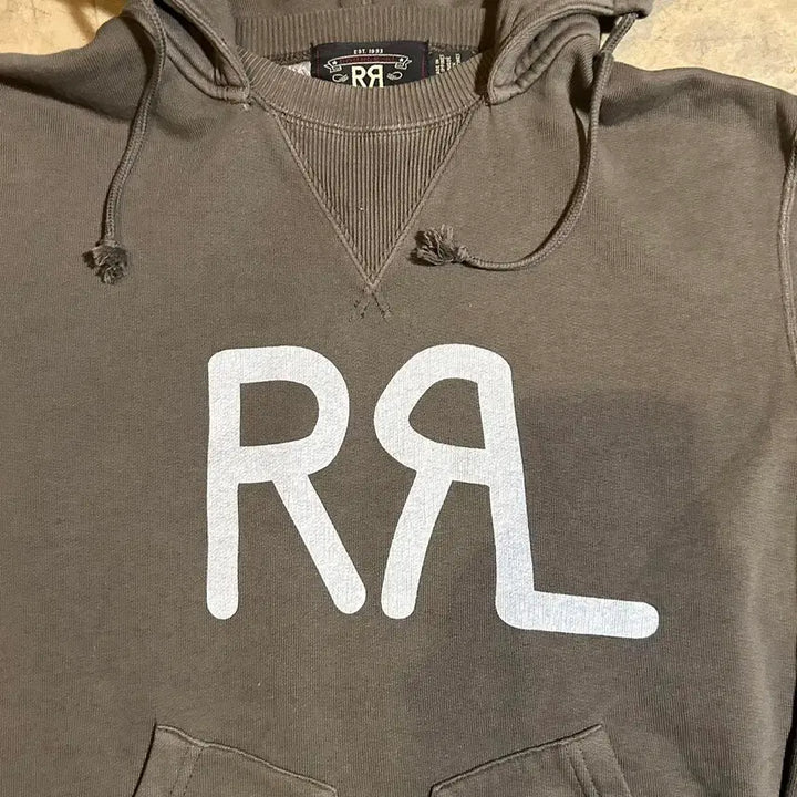 [BUNJANG] RRL Ranch Logo Hoodie / RRL 더블알엘 더블 RL 랜치 로고 후디