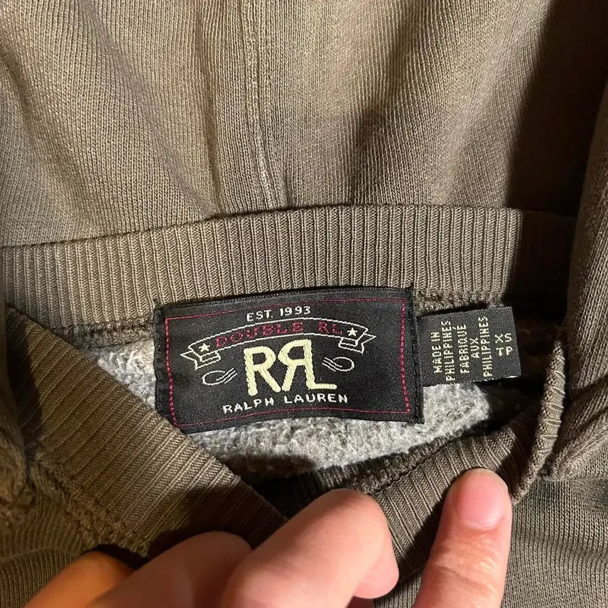 [BUNJANG] RRL Ranch Logo Hoodie / RRL 더블알엘 더블 RL 랜치 로고 후디