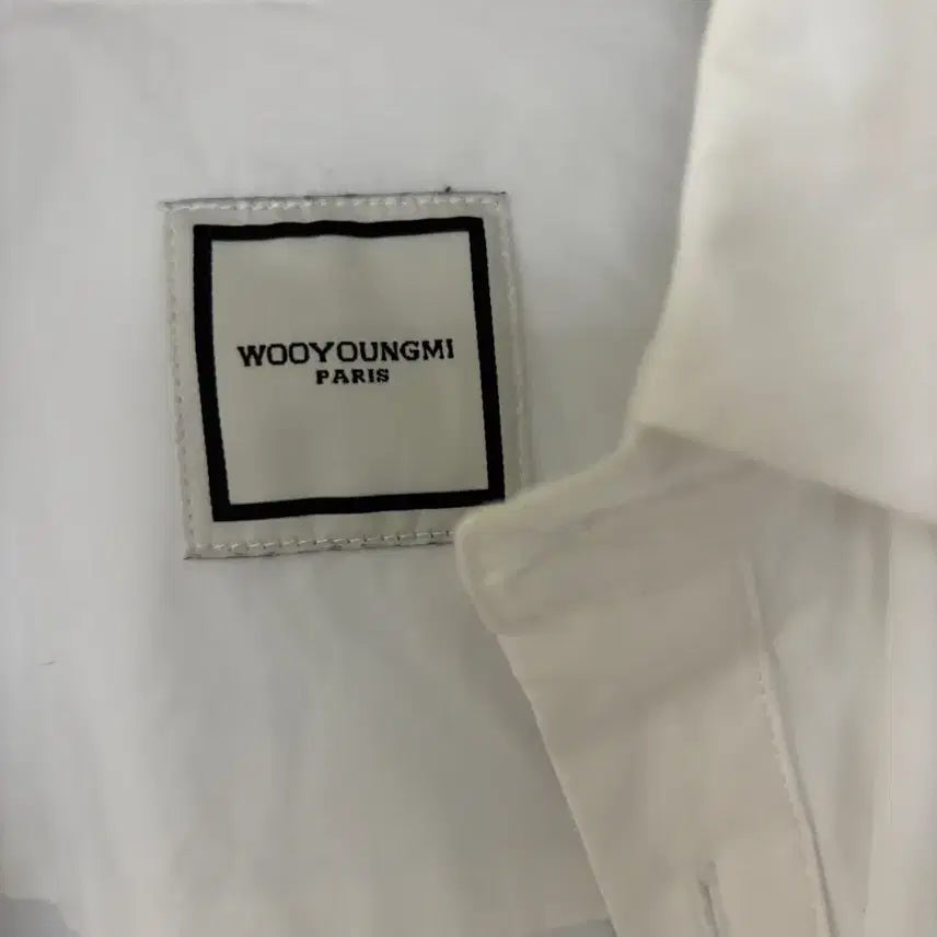 [SOLD OUT] 우영미 / 파리스 백로고 셔츠 / 52