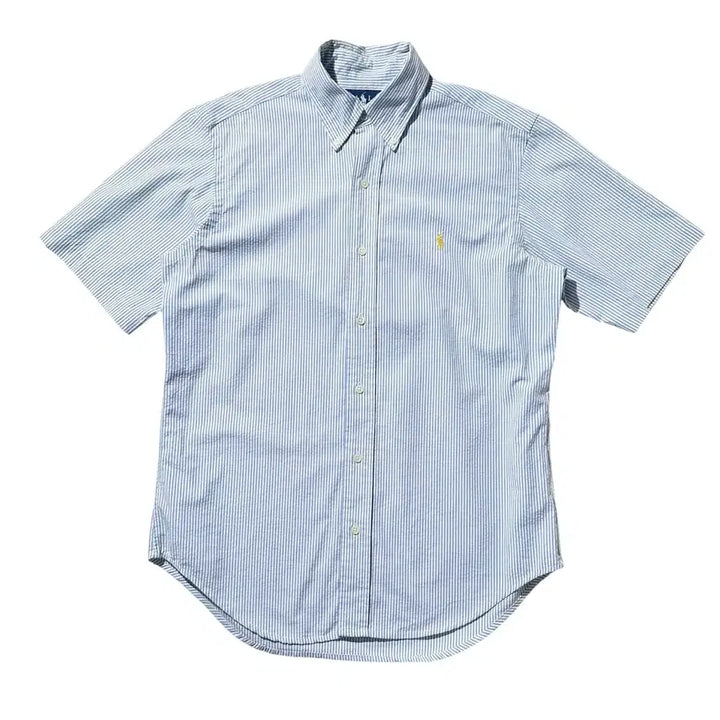 [SOLD OUT] [S-M] 폴로 랄프로렌 시어서커 스트라이프 반팔 셔츠