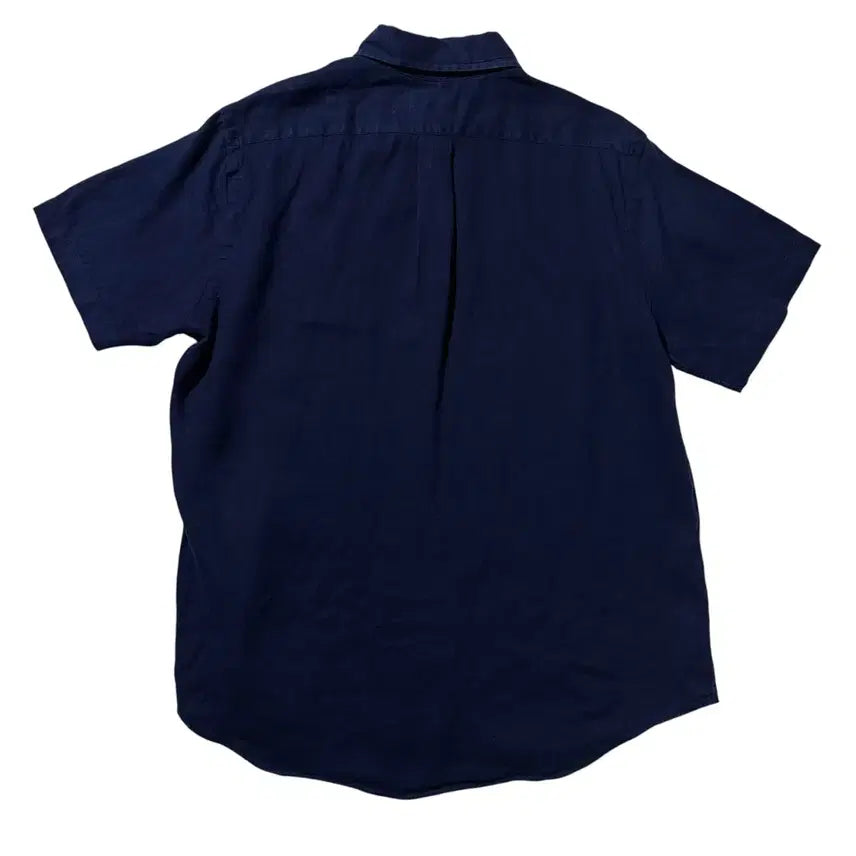[BUNJANG] Polo Ralph Lauren Linen Short Sleeve Shirt / [M-L] 폴로 랄프로렌 린넨 반팔 셔츠
