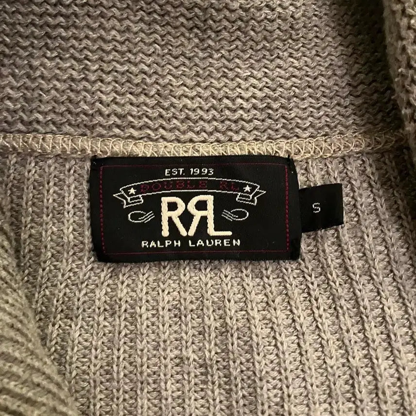 [BUNJANG] RRL Shawl Collar Button Knit Cardigan / RRL 더블알엘 숄칼라 버튼 니트 가디건