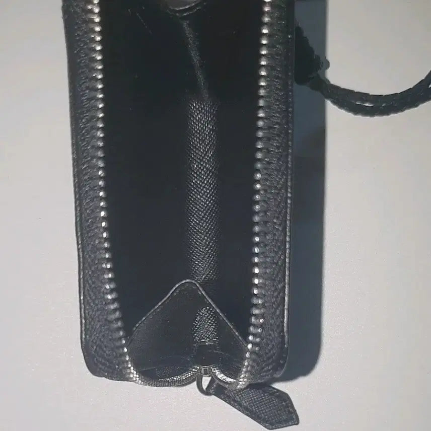 [BUNJANG] STCO Leather Card Coin Necklace Wallet / STCO 카드 동전 목걸이 지갑