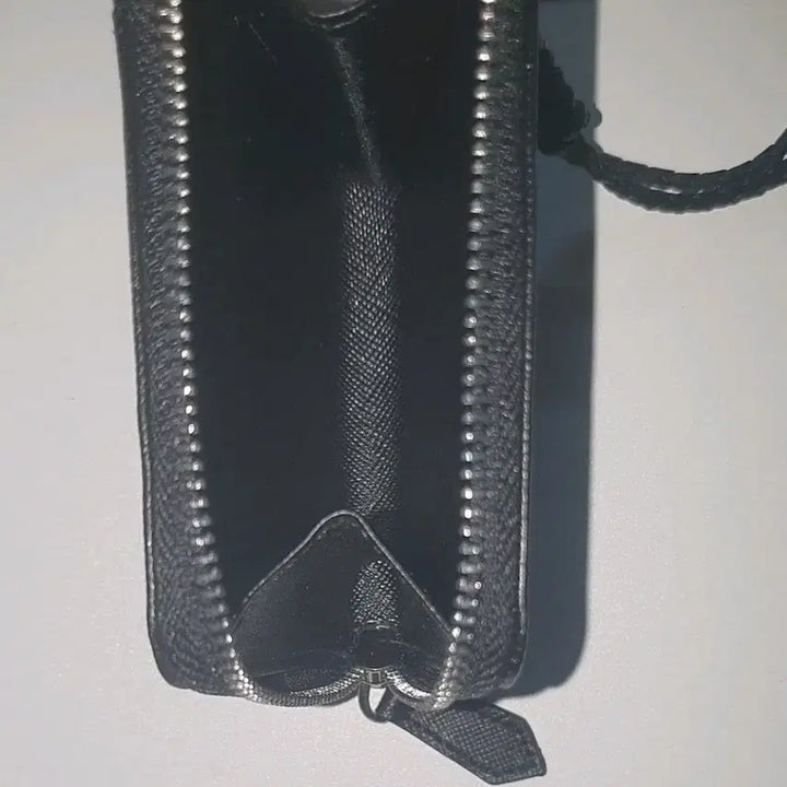 [BUNJANG] STCO Leather Card Coin Necklace Wallet / STCO 카드 동전 목걸이 지갑