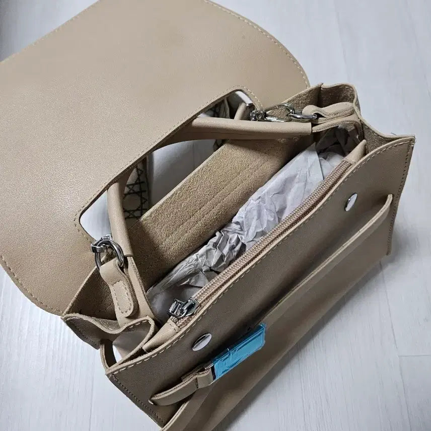 [BUNJANG] Beige Tote/Shoulder/Cross Bag / (새상품)베이지 토트&amp;숄더&amp;크로스백