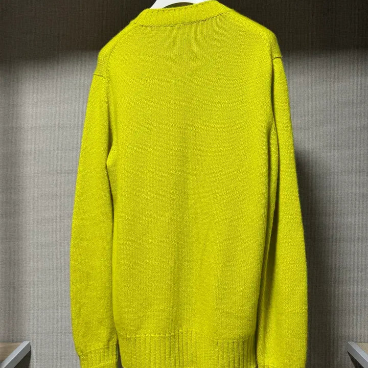 [BUNJANG] Loro Piana Baby Cashmere Knit Sweater Lemon / 로로피아나 베이비 캐시미어 니트 스웨터 레몬 46