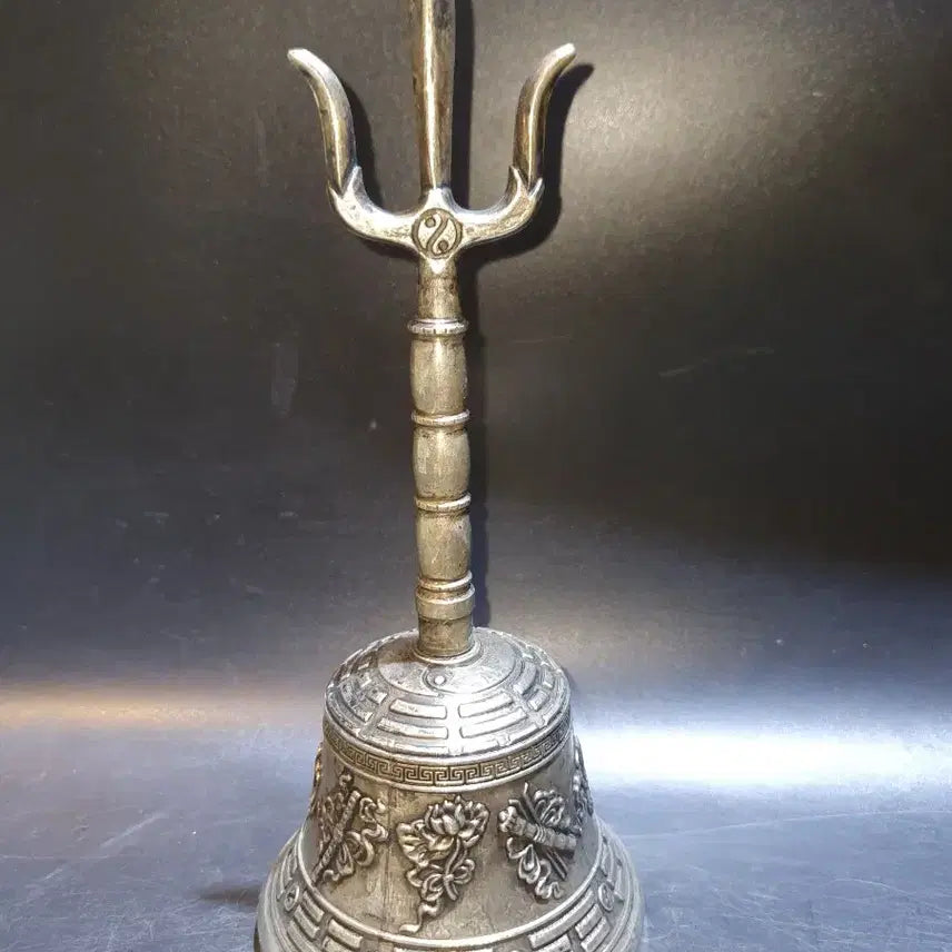 [BUNJANG] Brass Auspicious Pattern Vajra Bell / 백동 길상문 금강령