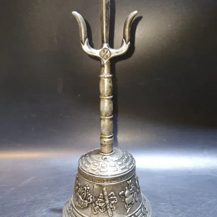 [BUNJANG] Brass Auspicious Pattern Vajra Bell / 백동 길상문 금강령