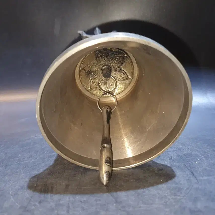 [BUNJANG] Brass Auspicious Pattern Vajra Bell / 백동 길상문 금강령