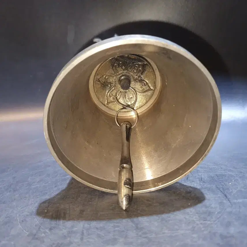[BUNJANG] Brass Auspicious Pattern Vajra Bell / 백동 길상문 금강령