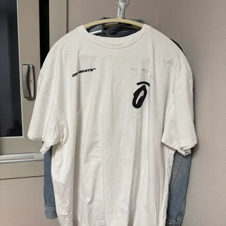 [SOLD OUT] {A/XL}오프화이트 화이트 반팔티