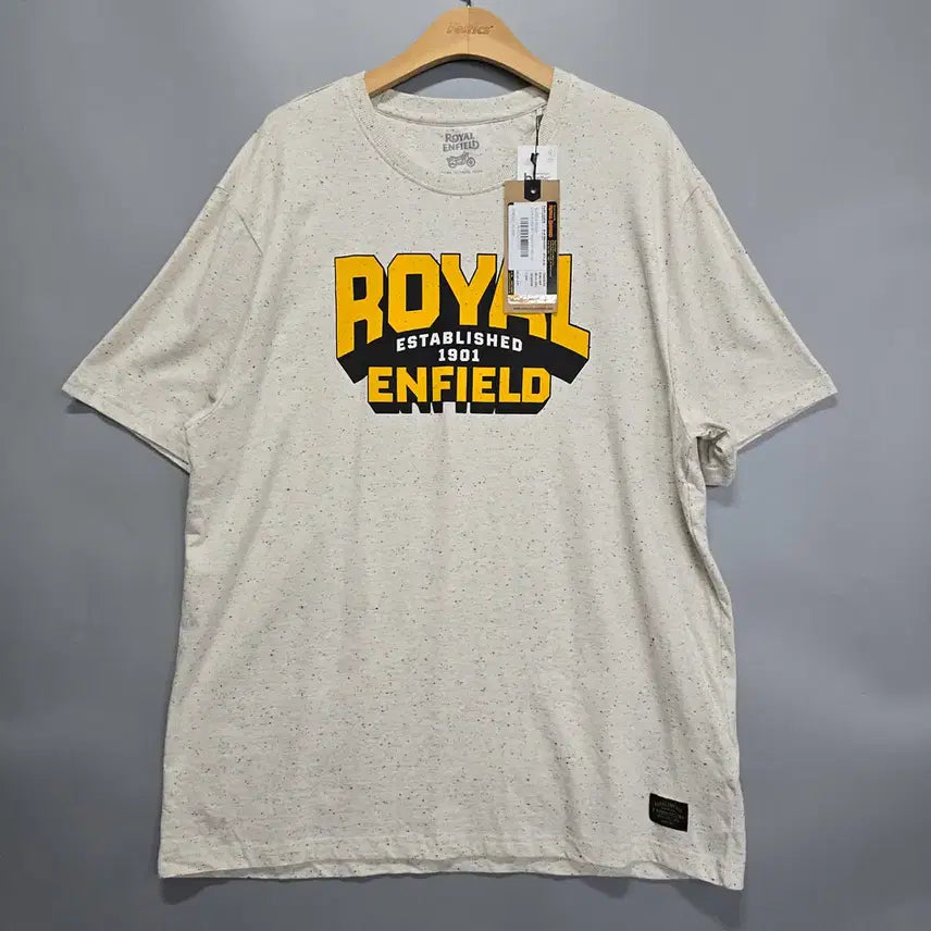 [BUNJANG] ROYAL ENFIELD Logo T-shirt 3XL / 새제품) 로얄엔필드(ROYAL ENFIELD) 로고 반팔 티셔츠 3XL