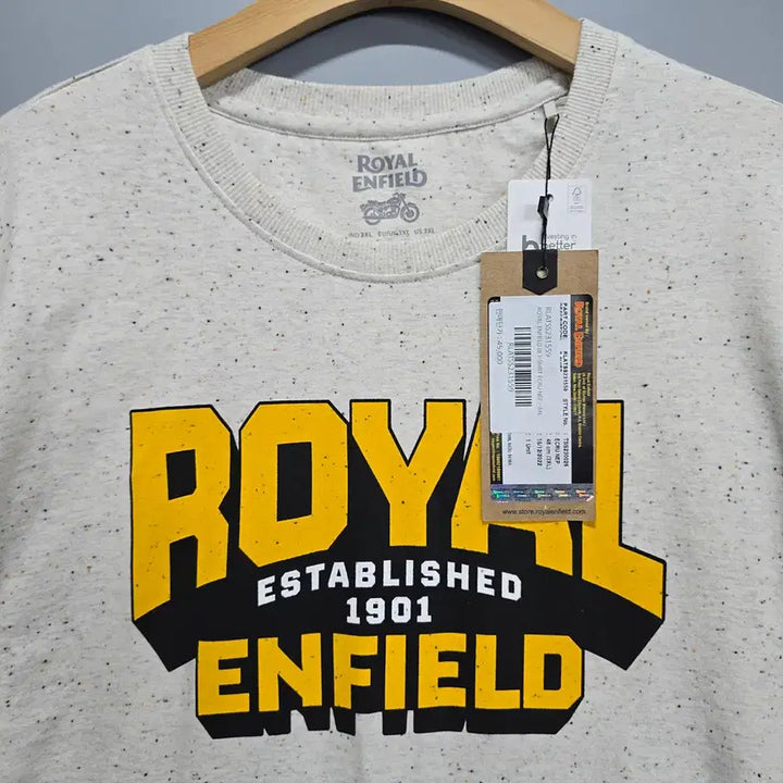 [BUNJANG] ROYAL ENFIELD Logo T-shirt 3XL / 새제품) 로얄엔필드(ROYAL ENFIELD) 로고 반팔 티셔츠 3XL