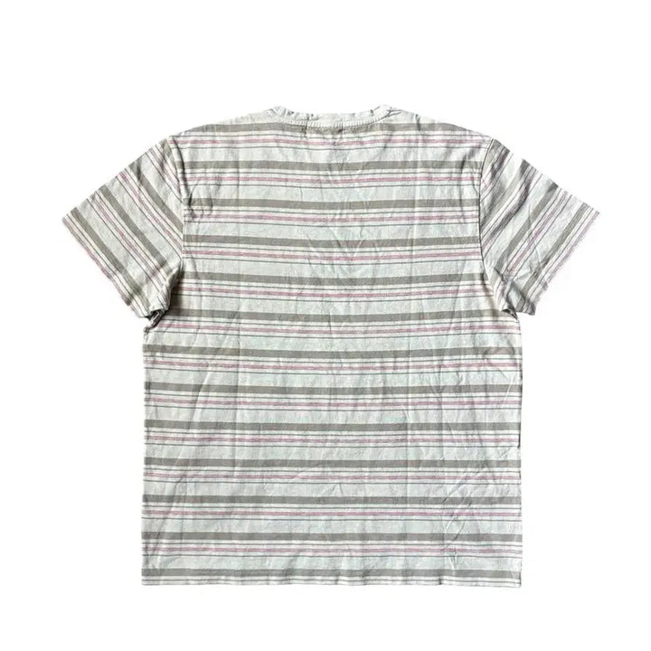 [BUNJANG] RRL Multi Stripe Jacquard Pocket T-Shirt / RRL 더블알엘 멀티 스트라이프 자카드 포켓 티셔츠