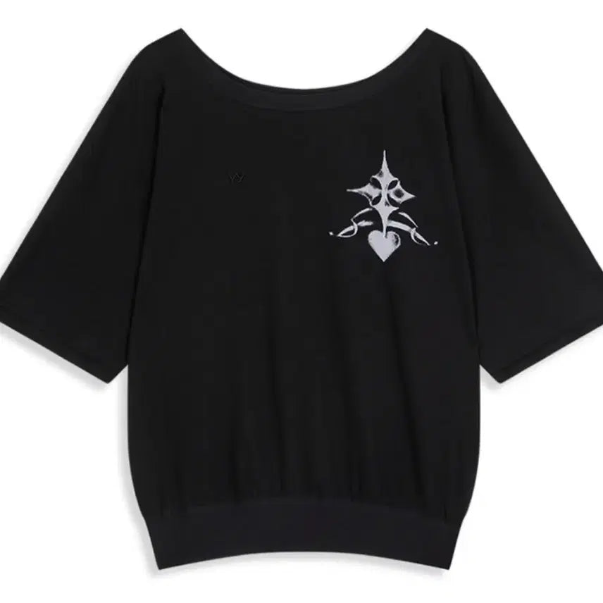[SOLD OUT] 오픈와이와이 openyy 엠블럼 오프숄더 탑 2 화이트