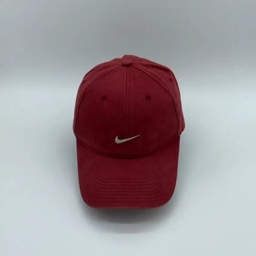 [BUNJANG] Nike Vintage Dark Red Logo Ball Cap / [M-L] 00s 나이키 로고 다크레드 볼캡 모자 빈티지