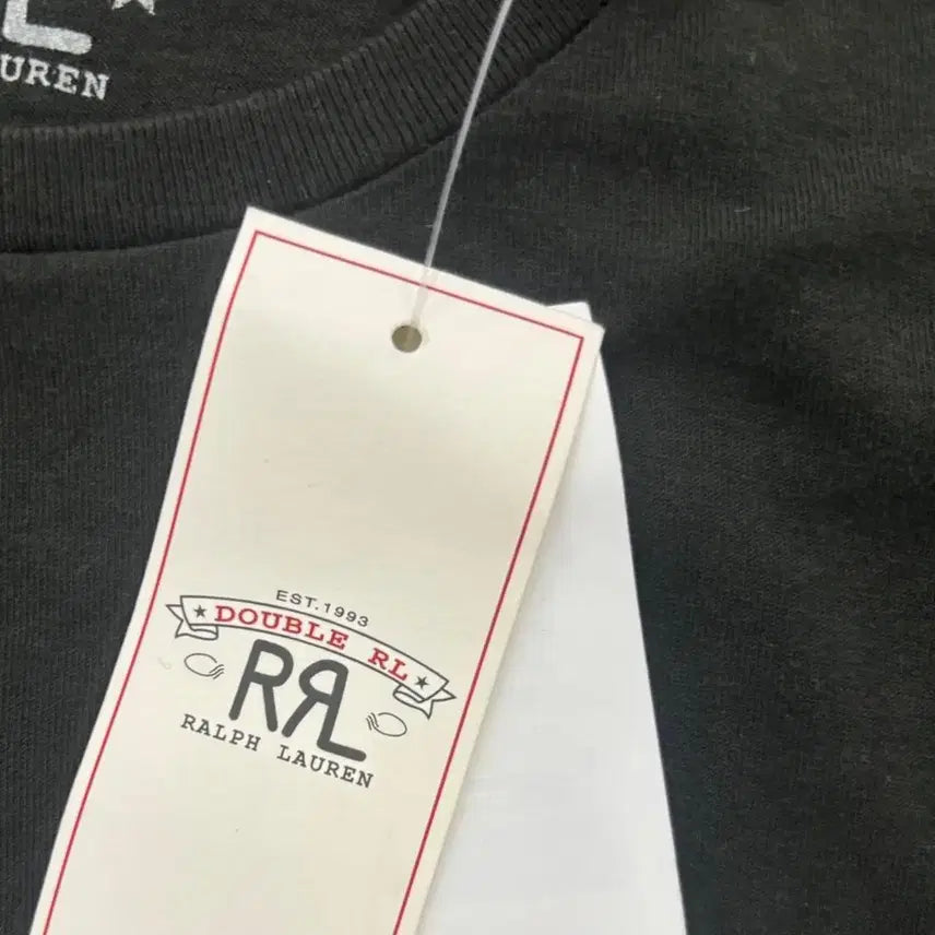 [BUNJANG] RRL Basic Cotton Logo Short Sleeve T-shirt / RRL 더블알엘 베이직 코튼 로고 반팔 티셔츠