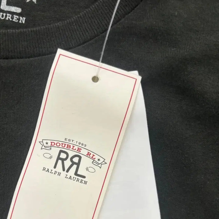 [BUNJANG] RRL Basic Cotton Logo Short Sleeve T-shirt / RRL 더블알엘 베이직 코튼 로고 반팔 티셔츠