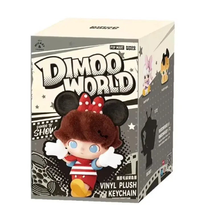 [BUNJANG] POP MART Dimoo World Mickey Mouse Plush Keyring / 팝마트 디무월드 미키 플러쉬 키링