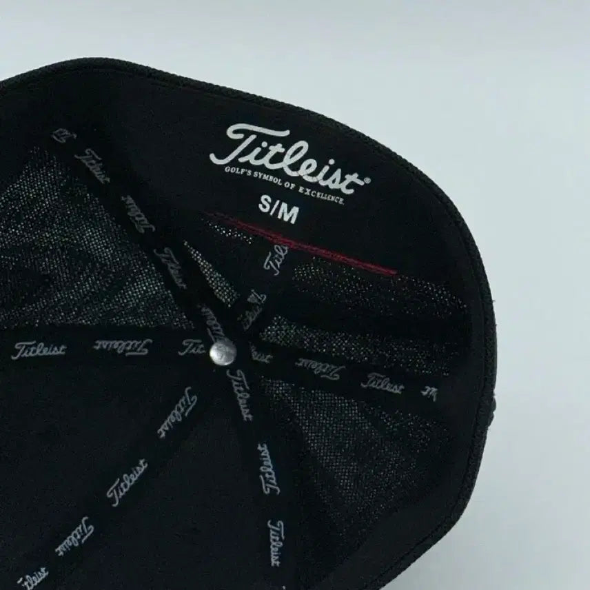 [SOLD OUT] [S-M] 타이틀리스트 로고 메쉬 골프 볼캡 모자
