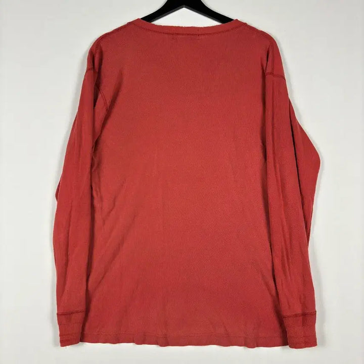[BUNJANG] RRL Basic Knit Henley Neck T-shirt / RRL 더블알엘 베이직 니트 헨리넥 티셔츠