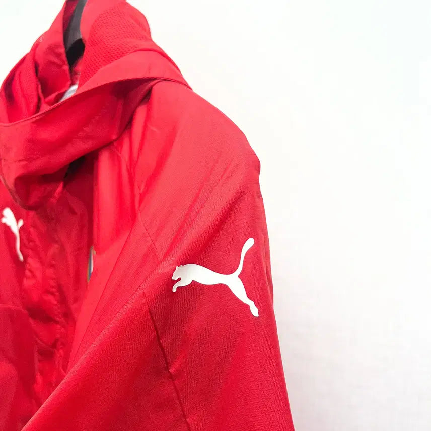 [BUNJANG] Puma Arsenal Detachable Hooded Windbreaker Jacket / 푸마 PUMA 아스날 바람막이 자켓 후드 탈부착가능 100사이즈