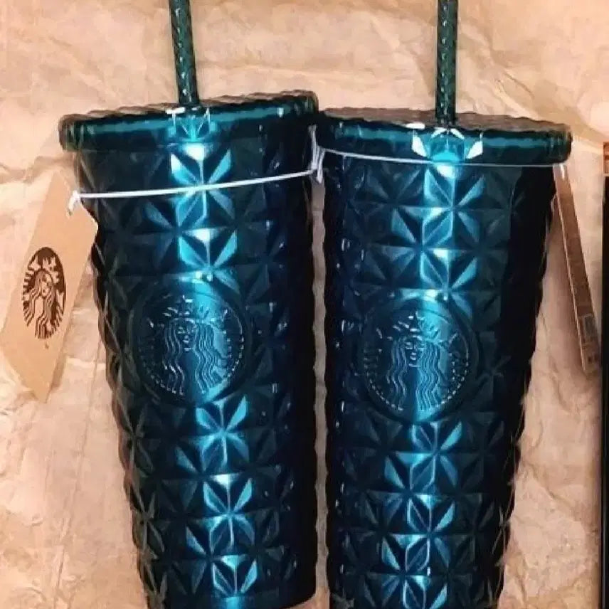 [BUNJANG] Starbucks Holiday Glam Dion Cold Cup 591ml / 스타벅스 홀리데이 글램 다이온 콜드컵 591ml 새상품 정가이하