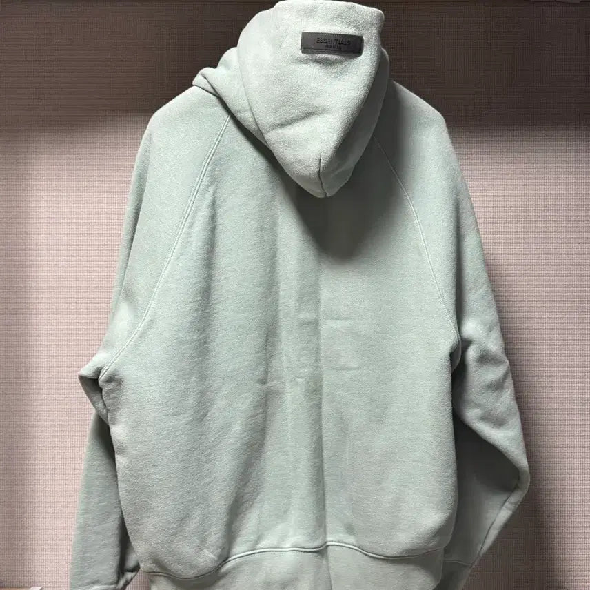 [BUNJANG] Fear of God Essentials Hoodie Mint Gray S / 에션셜 피어오브갓 후드티 민트 그레이 S