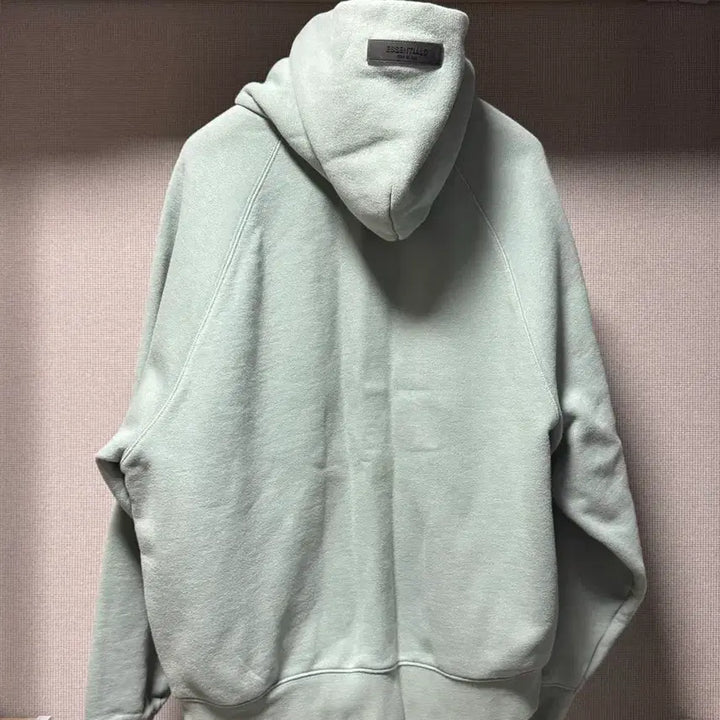 [BUNJANG] Fear of God Essentials Hoodie Mint Gray S / 에션셜 피어오브갓 후드티 민트 그레이 S