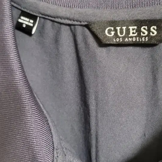 [BUNJANG] Guess Functional Short Sleeve Polo Shirt (Dark Gray) - Size S / 미사용새상품)) 게스 기능성 반팔 폴로티 S