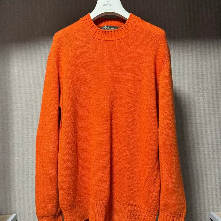 [BUNJANG] Loro Piana Baby Cashmere Knit Orange 48 / 로로피아나 베이비 캐시미어 니트 오렌지 48