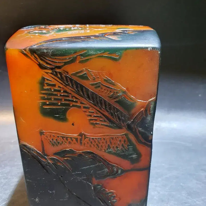 [BUNJANG] Susanseok Landscape and Figure Seal / 수산석 산수 인물도 낙관