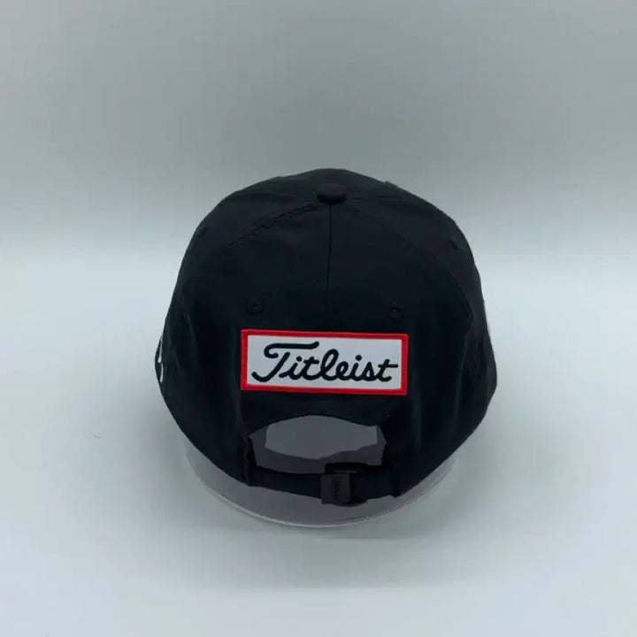 [SOLD OUT] [F] 타이틀리스 로고 골프 블랙 볼캡 모자