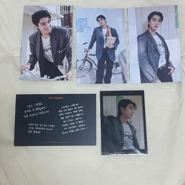 [BUNJANG] DAY6 Young K 10th Anniversary Celebration Box Photo Set / 데이식스 10주년 축하박스 영케이