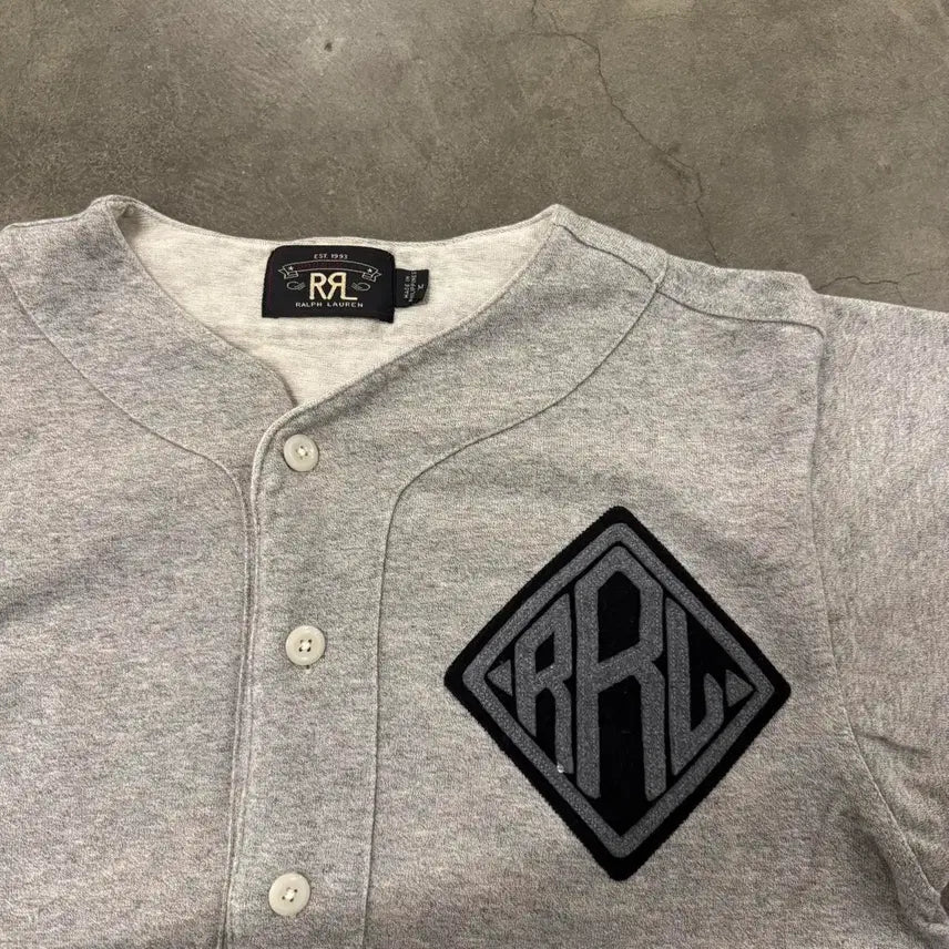 [BUNJANG] RRL Baseball Button-Down Shirt / RRL 더블알엘 베이스볼 버튼다운 셔츠