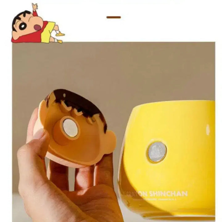 [BUNJANG] Crayon Shin-chan 3D Face Mug / 짱구 3D 페이스 머그컵 새상품