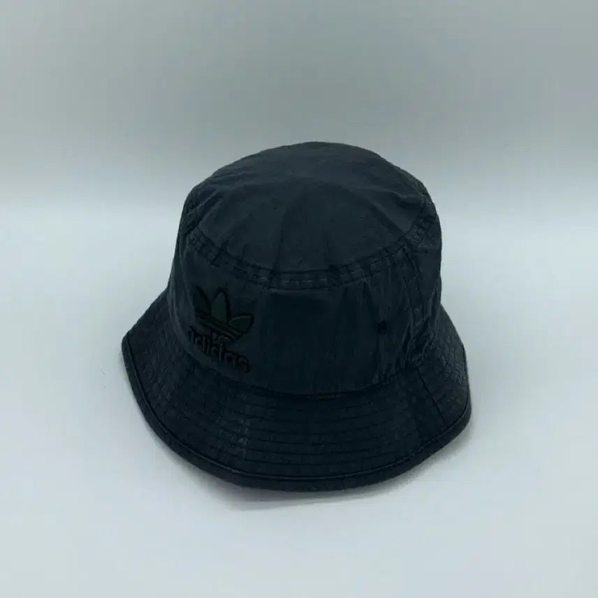 [BUNJANG] Adidas Trefoil Logo Black Bucket Hat / [M] 아디다스 트레포일 로고 블랙 버킷햇 모자