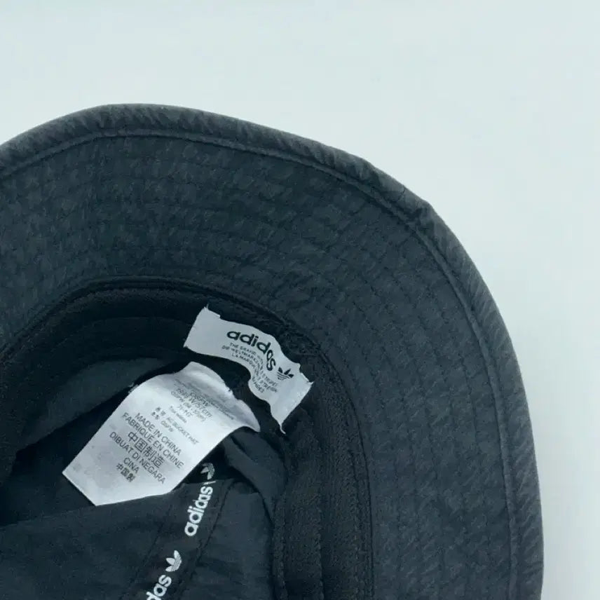 [BUNJANG] Adidas Trefoil Logo Black Bucket Hat / [M] 아디다스 트레포일 로고 블랙 버킷햇 모자