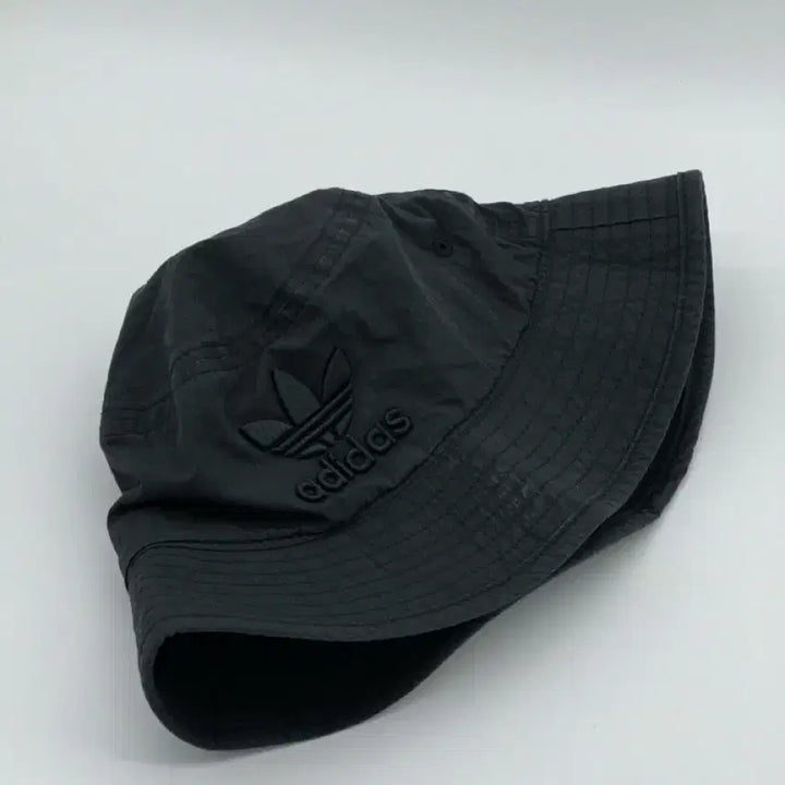 [BUNJANG] Adidas Trefoil Logo Black Bucket Hat / [M] 아디다스 트레포일 로고 블랙 버킷햇 모자
