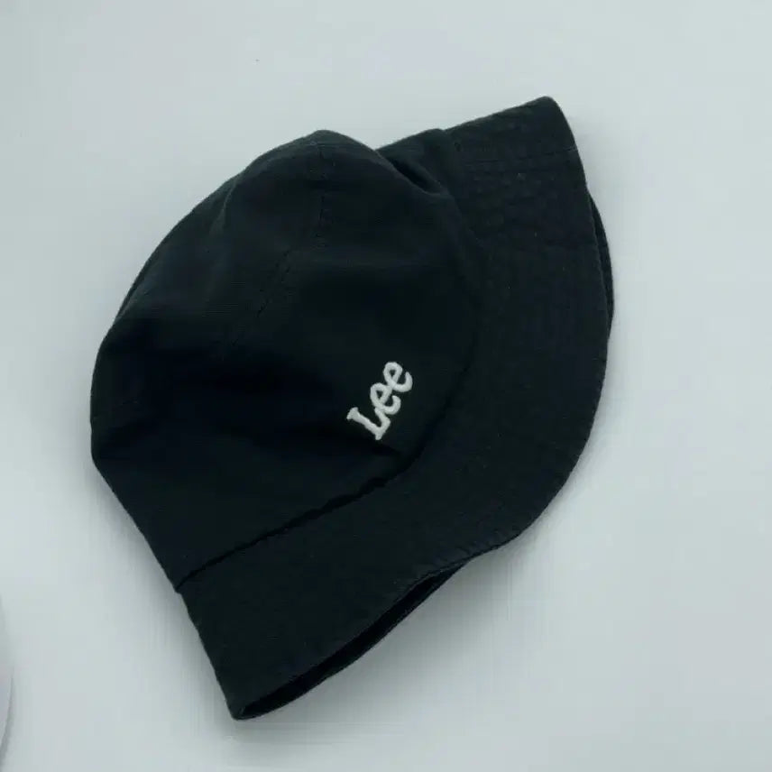 [BUNJANG] Lee Logo Black Bucket Hat / [M] Lee 리 로고 블랙 버킷햇 모자