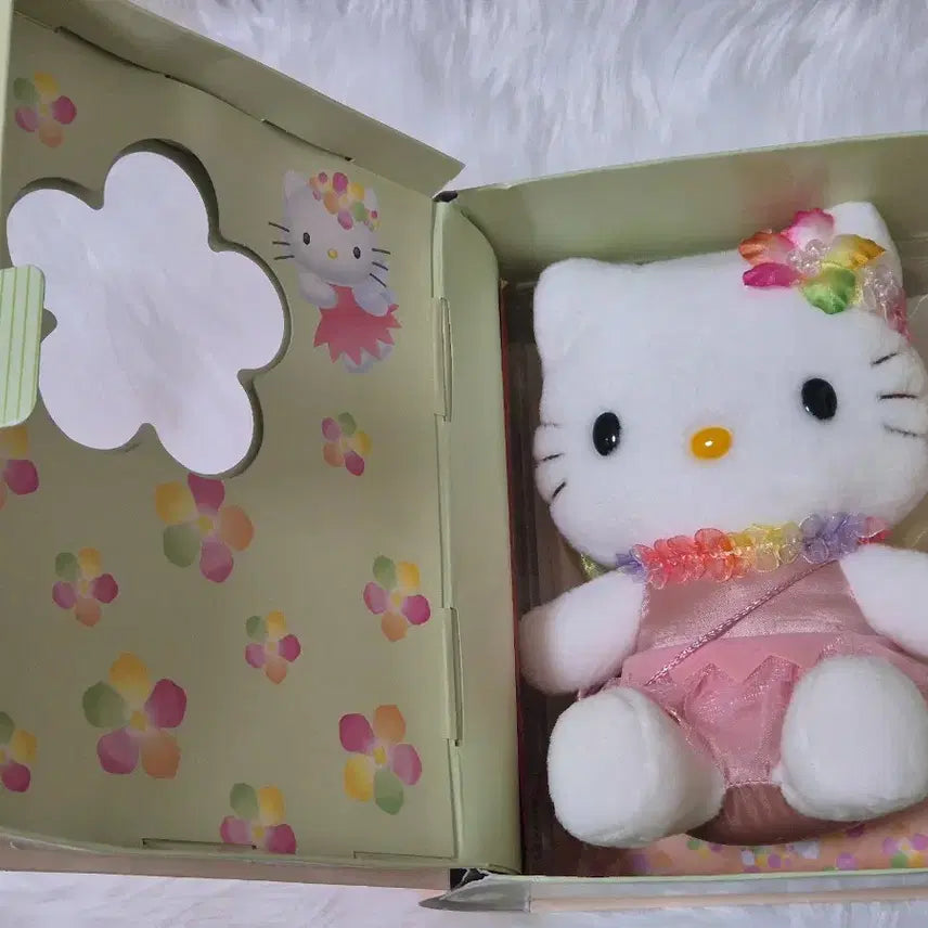 [BUNJANG] Hello Kitty Fairy Postman Doll Set / 고전 헬로키티 요정 우체부 인형 편지지