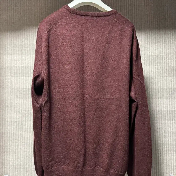 [BUNJANG] Hermes Cashmere Silk Blend Cardigan Burgundy / 에르메스 캐시미어 실크 혼방 가디건 버건디 56