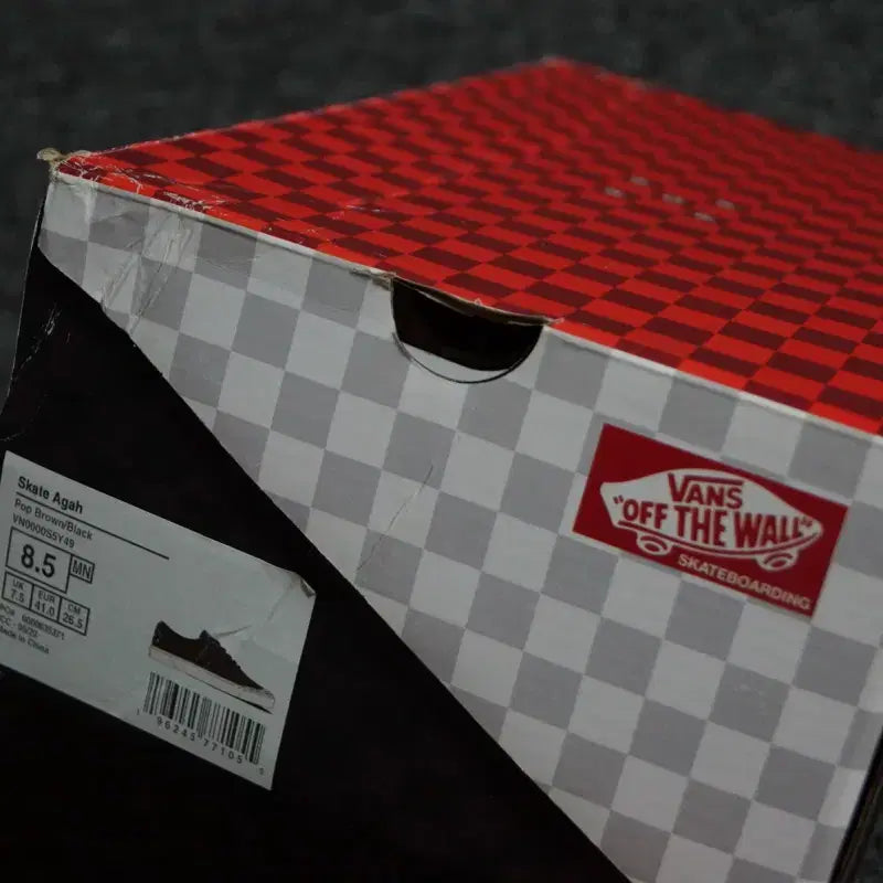 [BUNJANG] Vans Pop Trading Company Salmon Agah Skate Shoes / (265) 반스 스케이트 X 팝트레이딩 컴퍼니 스케이트 아가