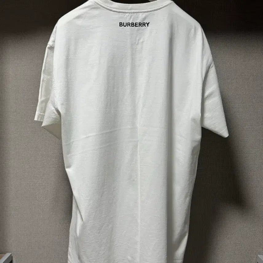 [BUNJANG] Burberry Marine Sketch Print T-Shirt White S / 버버리 마린 스케치 프린트 티셔츠 화이트 S