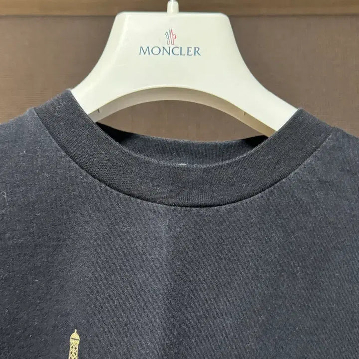 [BUNJANG] Balenciaga Paris Logo T-shirt Black XS / 발렌시아가 파리스 로고 반팔티 블랙 XS