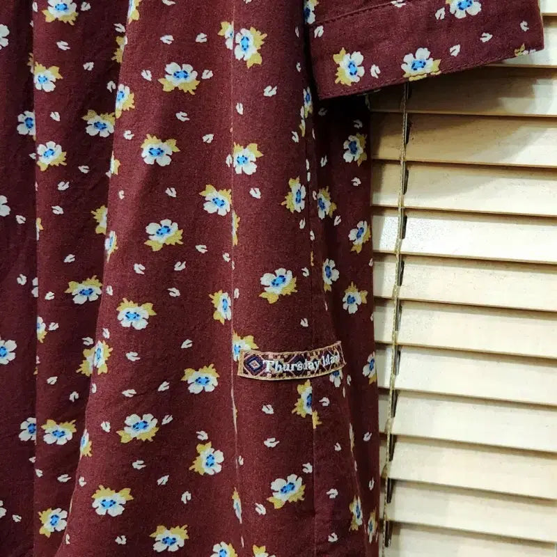 [BUNJANG] Thursday Island Floral Mini Dress / 써스데이아일랜드 플라워 미니원피스