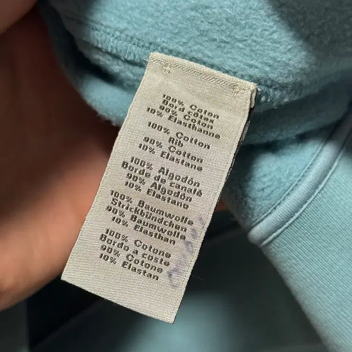[BUNJANG] Hermes Zipper Pocket Sweatshirt Blue M / 에르메스 지퍼 포켓 맨투맨 블루 M