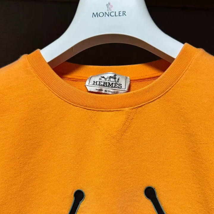 [BUNJANG] Hermès Graphic Print Crew Neck L / 에르메스 그래픽 프린트 크루넥 L