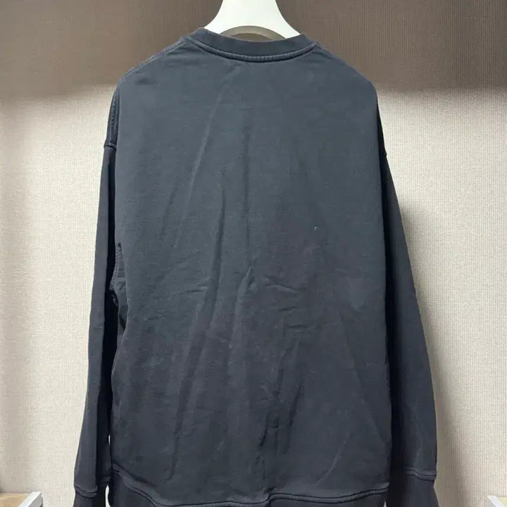 [BUNJANG] Neil Barrett Yellow Thunder Print Black Sweatshirt / 닐바렛 옐로우 썬더플린팅 블랙 스웻셔츠 맨투맨 블랙 S